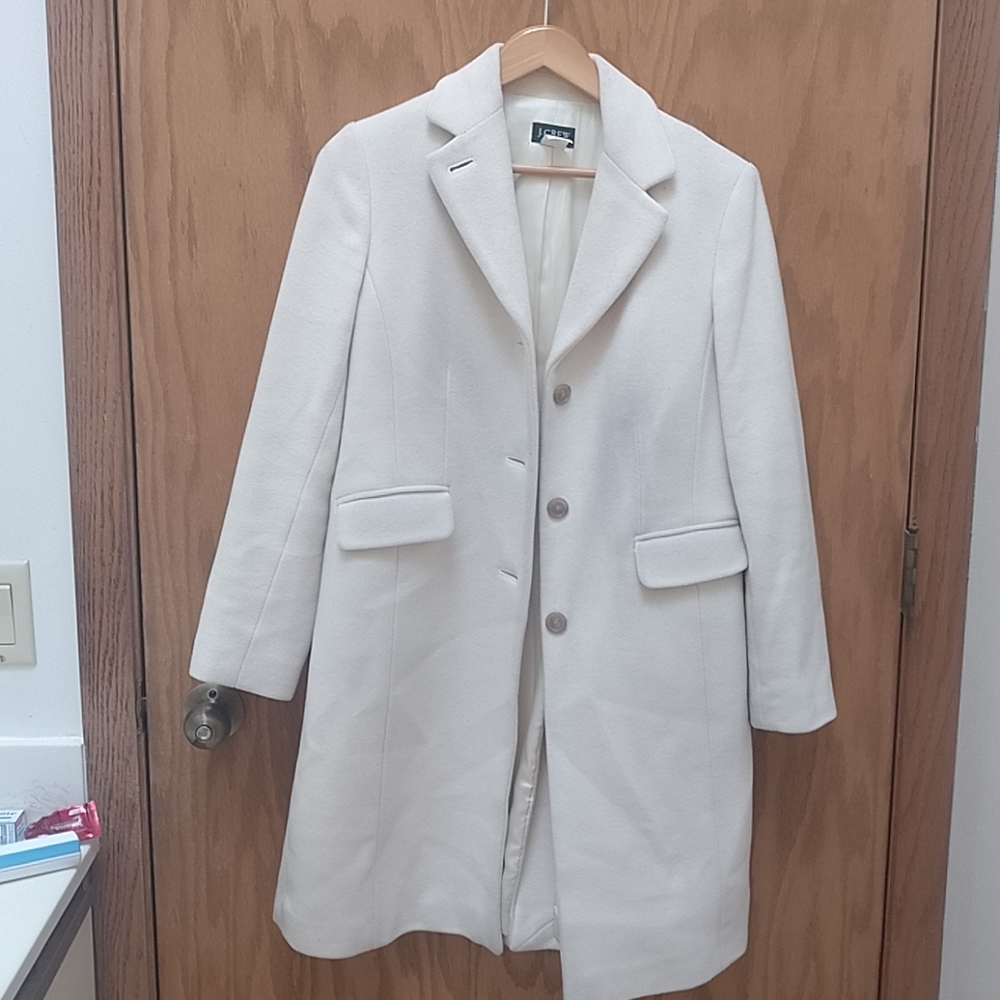 J. Crew petite wool and cashmere coat